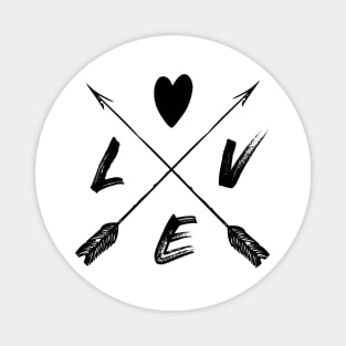 Love Arrows Magnet